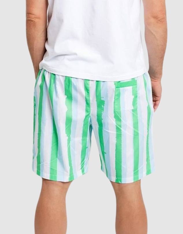 Sant And Abel - Men's Drawbertson Wild Stripes Sleep Shorts