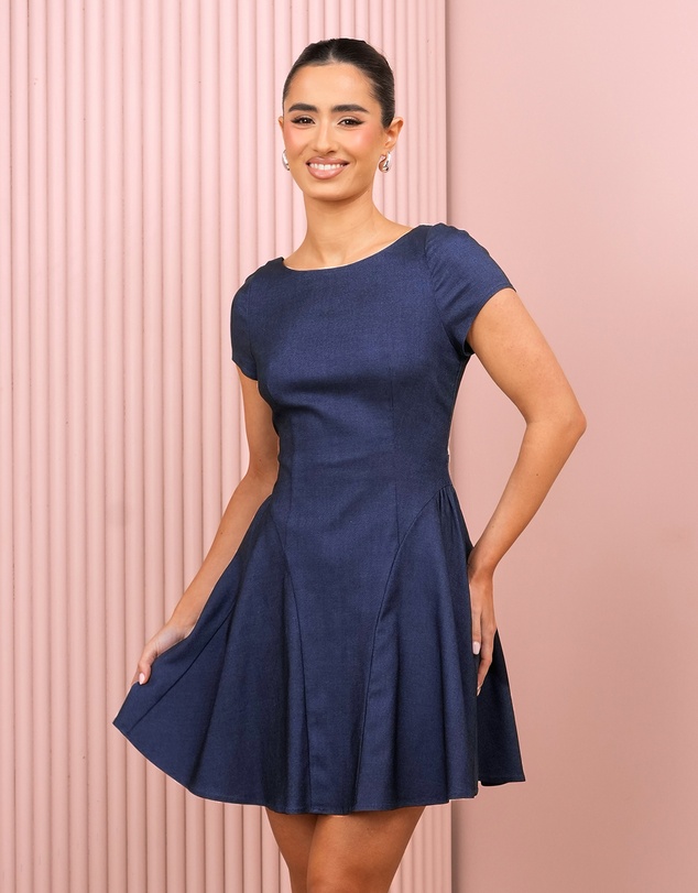Pilgrim - Aida Tie Back Mini Dress