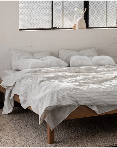 Sheet Society - Leo Washed Cotton Quilt Cover Set