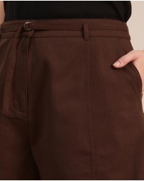 Atmos&Here Curvy - Ginny Cotton Twill Shorts