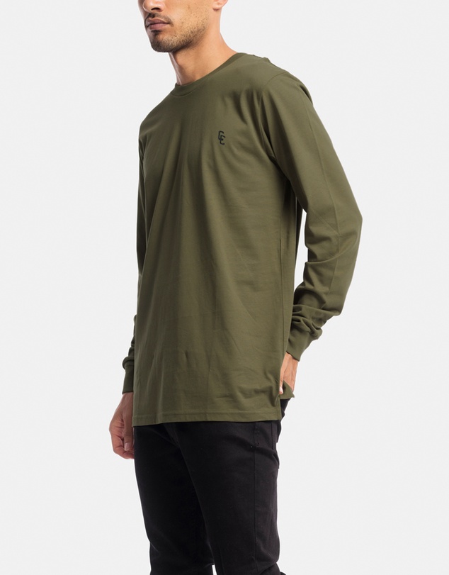 Counter Culture - Cypher Embroidery Long Sleeve Tee