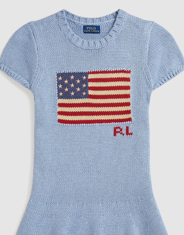 Polo Ralph Lauren - Flag Sweater Dress - Kids