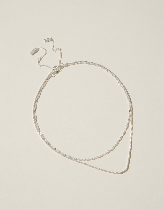 Rubi - 2Pk Fine Chain Necklace