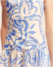 Shona Joy - Francis Draped Halter Midi Dress