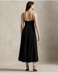Polo Ralph Lauren - Paneled Satin Dress