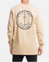 Stock & Co. - Stock & Co Anchor Long Sleeve Tee