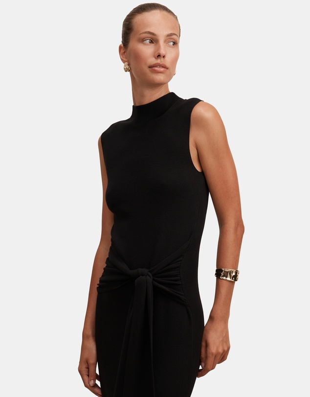 Forever New - Margot Wrap Detail Knitted Midi Dress