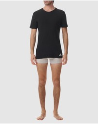 adidas Sportswear - 2 Pack Active Flex Cotton Crew Neck T-Shirt
