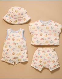 Purebaby - Fancy Fish Hat -Kids-Babies