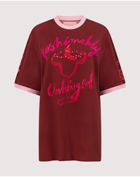 SMWR. by The Somewhere Co - Scorpio Astrology Oversized Tee