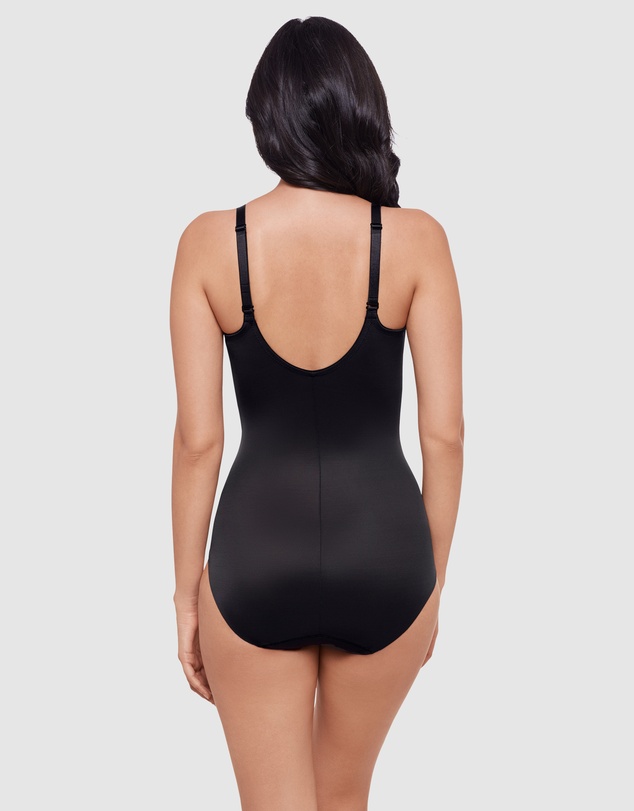 Miraclesuit Shapewear - Sexy Sheer Shaping Underwired Padded Bodysuit