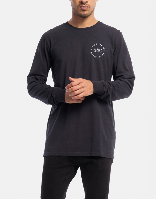 Stock & Co. - Stamped Signet Long Sleeve Tee