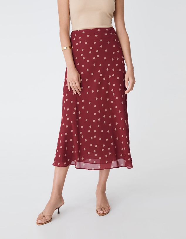 Forcast - Lottie Printed Skirt