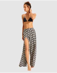 Banana Moon - Sarong Stefa Wide Leg Beach Pants with Slits