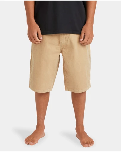 Billabong - Mens Smoko Corduroy Shorts