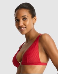 Sea Level Australia - Luminara Chain Link Longline Tri Top