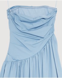 Revibe - Repaired AERE Kiera Strapless Midi Dress - AU 10