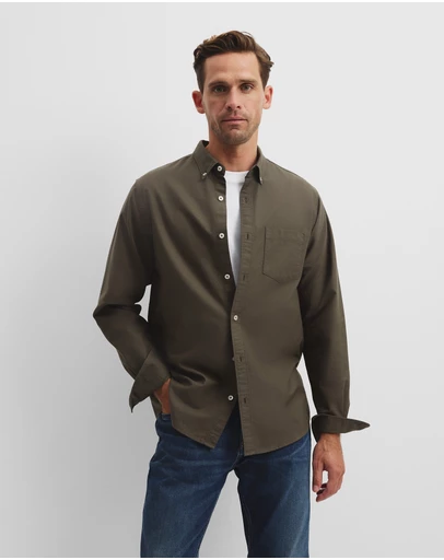 Country Road - Regular Fit Australian Cotton Oxford Shirt