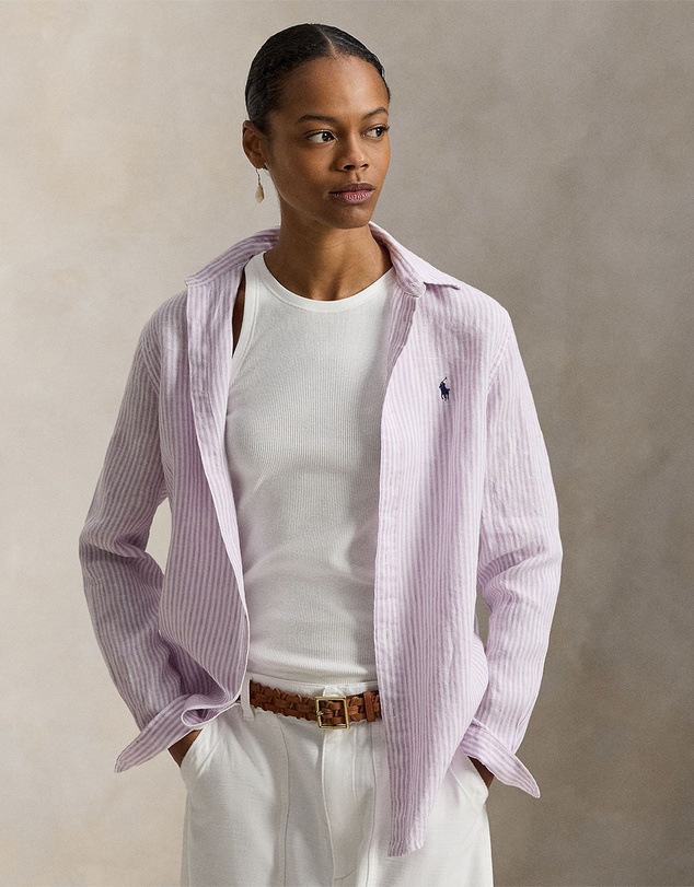 Polo Ralph Lauren - Classic Fit Striped Linen Shirt