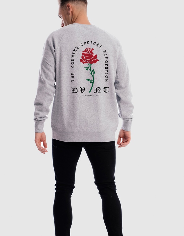 DVNT - Barbed Rose Crewneck