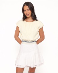 Petal & Pup - Adam Top - Pale Yellow
