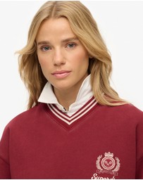Superdry - Country Club Loose V Crew