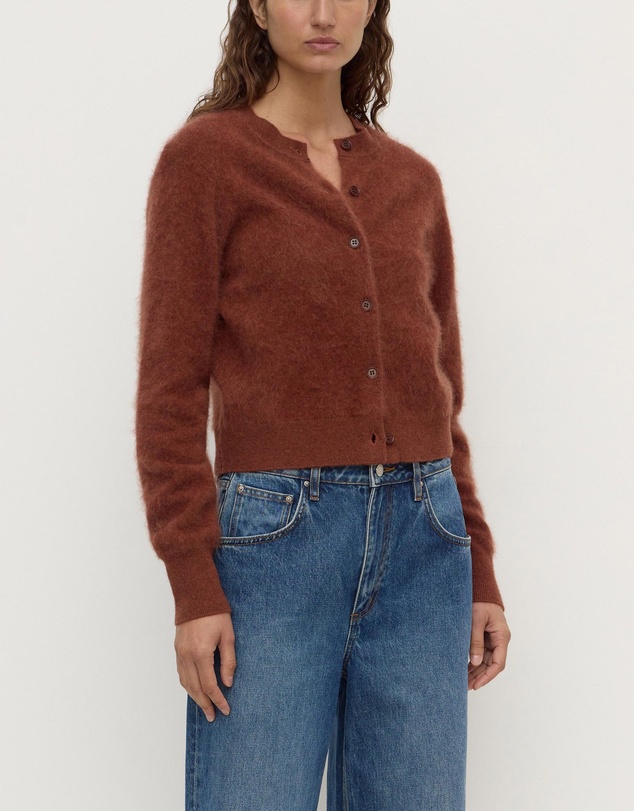 Assembly Label - Carina Merino Wool Long Sleeve Cardigan