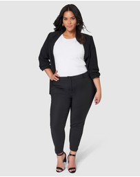 Something 4 Olivia - Pascale Zip Detail Pants