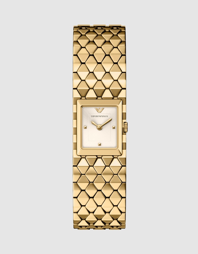 Emporio Armani - Gold Tone Analogue Watch