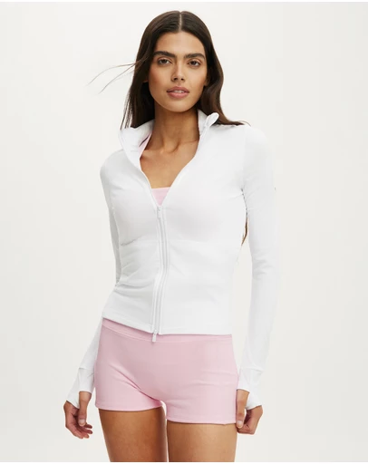 Cotton On Body Active - Ultra Soft Zip Through Jacket