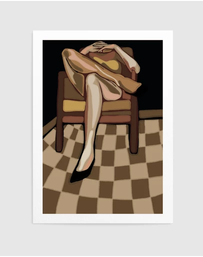 Olive et Oriel - KH Studio - After the Party by Karla Hyman Art Print