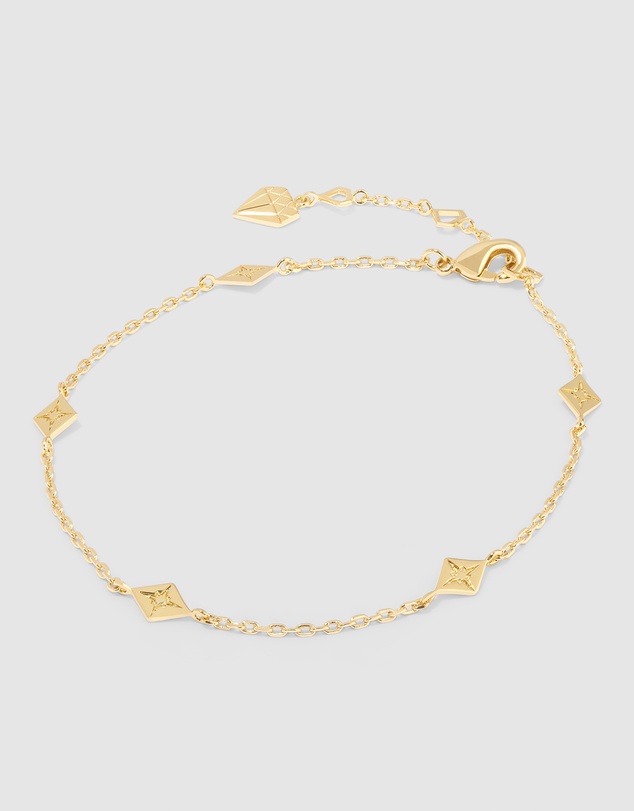 Wanderlust + Co - Zyia Gold Bracelet