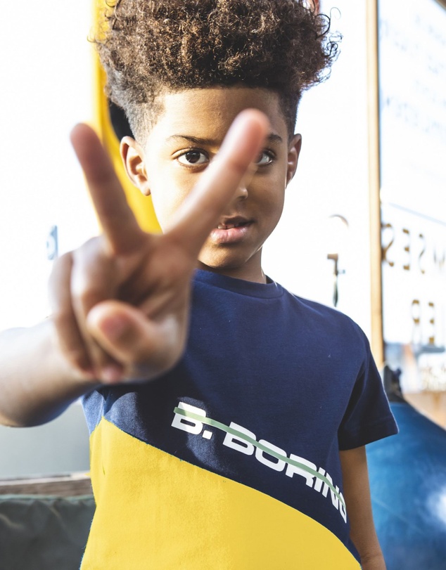 B.Nosy - Slanted Cut And Sew Tee - Kids-Teens