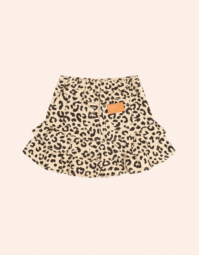 Huxbaby - Leopard Frill Skirt - Babies-Teens