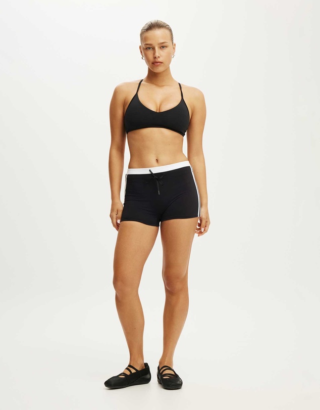 Cotton On Body Active - Ultra Soft Tie Front Micro Short