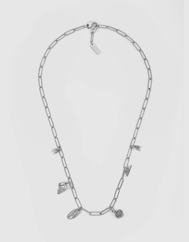 Diesel - Silver-Tone Necklace