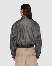 Ksubi - Highway Bomber Vintage Black