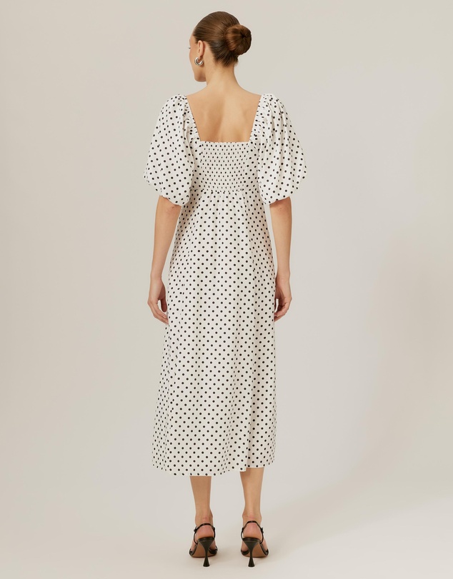 Tussah - Sabine Polka Dot Midi Dress