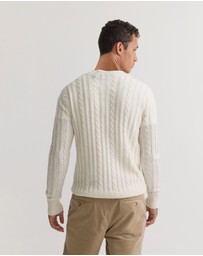 Oxford - Bruno Wool Cable Knit