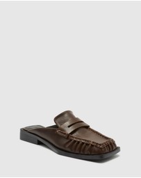 Nakedvice - The Dustin Vintage Brown Loafer