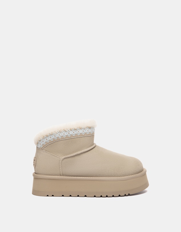 EVERAU - Australian Shepherd Ugg Liora Cow Suede Upper UGG Boots