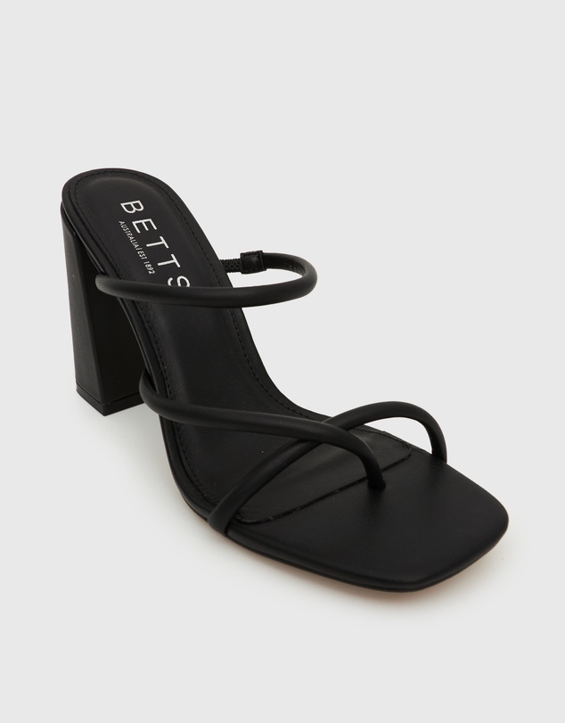 Betts - Shaq High Block Heel Mules