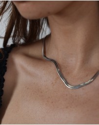Pastiche - Silver Cleo Necklace