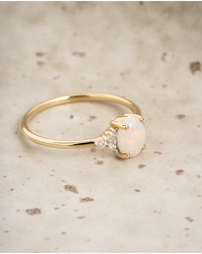 Luna Rae - Solid Gold - Aurora Ring