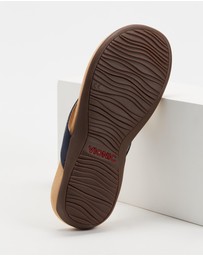 Vionic - Bella Toe Post Sandal - Navy Lizard