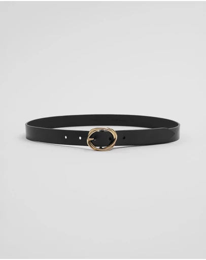& Other Stories - Knot-Buckle Leather Belt