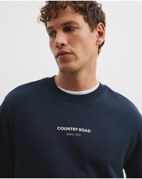Country Road - Australian Cotton Modern Logo Sweat