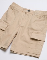 Stock & Co. - Cargo Elastic Waist Stretch Short - Youth