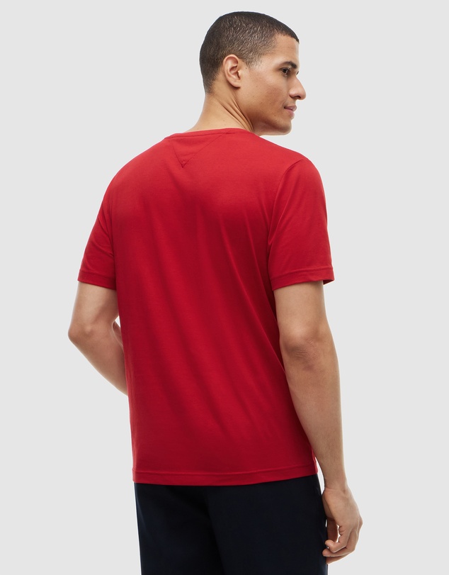 Tommy Hilfiger - Crew Neck Logo Panel T-Shirt