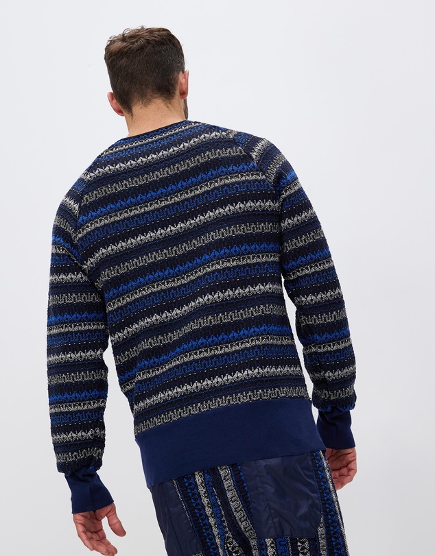 Surrounded By Ghosts - The Sonolite Embroided Knit Sweatshirt
